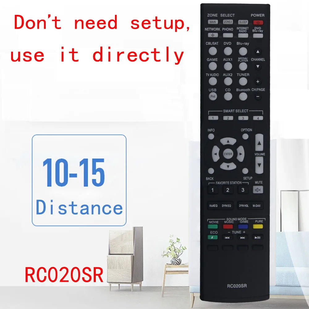 Пульт дистанционного управления для усилителя AV Marantz RC020SR NR1502 NR1504 NR1505 NR1403 RC018SR |