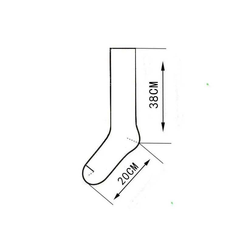 

Women Long Calf Socks Fashion Harajuku Chic Cotton Korean Style Hip Hop Asymmetric Novelty Funny Socks Knee High Sock skarpetki