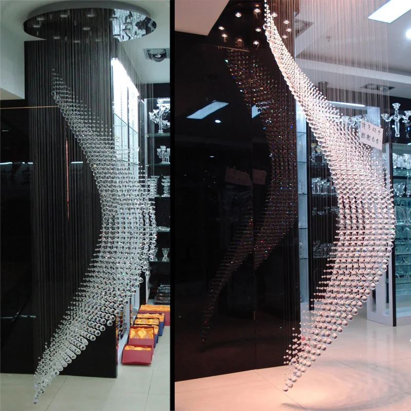 売る 二重スパイラル形状のLEDシーリングライト,モダンな吊り下げ式照明,壁照明,ヴィラ,階段に最適,10電球,g10