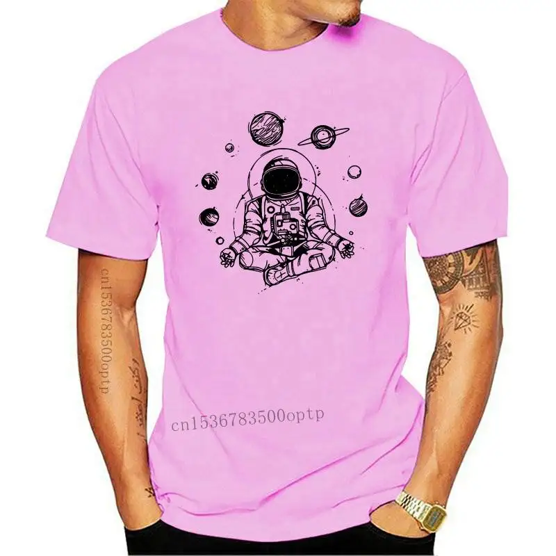 

New Plus Size S-5XL Moon Astronaut Print TShirt Women T-Shirt 100%Cotton Women Shirts O Neck Short Sleeve Tees Summer T Shirt Fe