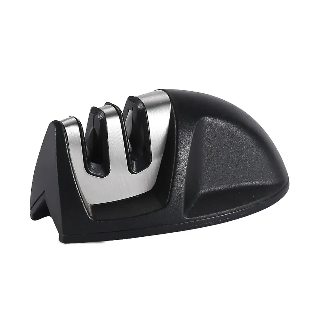 

Portable Knife Sharpener Kitchen Gadget Multi-function Stainless Steel Sharpening Stone Suitable for Kitchen Knife, Fruit Knife