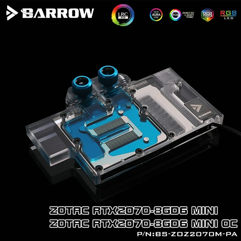Блок питания для колючей воды ZOTAC RTX2070 8GD6 MINI OC/RTX2060 AMP/2060 Super Mini/Full Cover 5V 3PIN GPU|Кулеры и