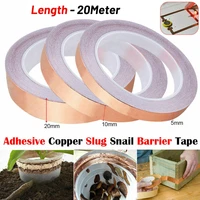 conductive copper foil tape copper foil self adhesive shielding single sided tape snail barrier tape conductive slug tapes