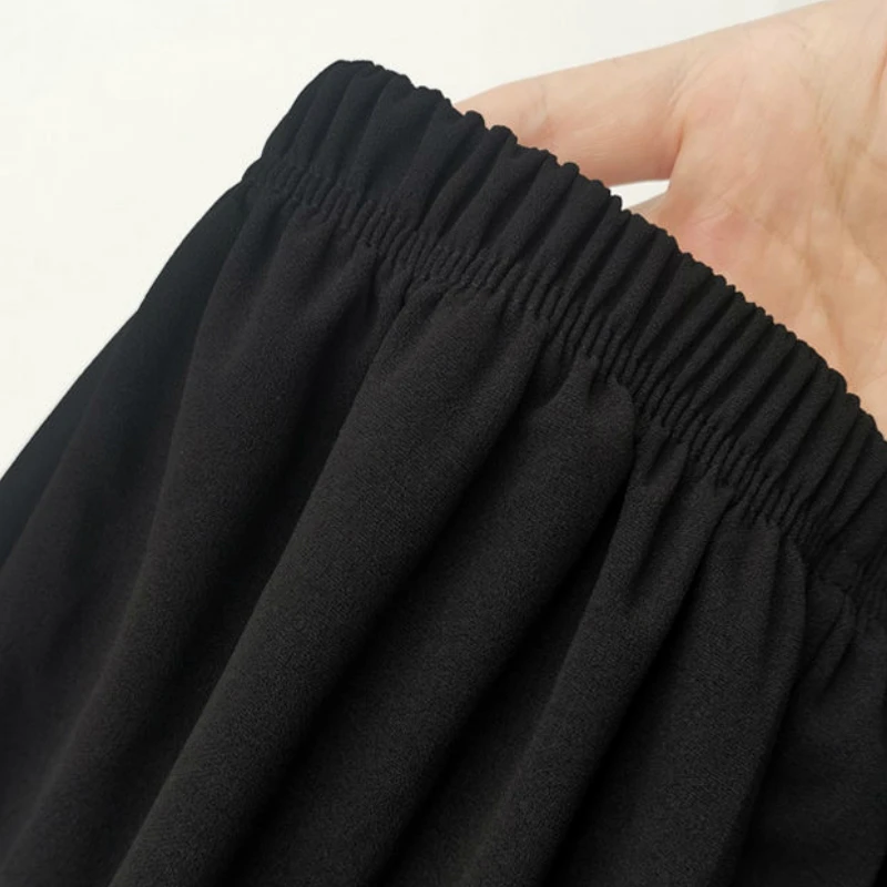 Брюки женские повседневные до щиколотки универсальные свободные Простые штаны в