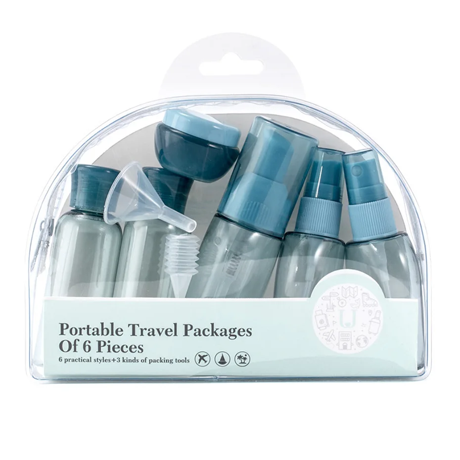 9 шт. флакон распылитель для хранения косметики|Многоразовые бутылки| |