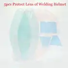 Защитная передняя и внутренняя крышка объектива 5 шт.компл. для 3 окон с автозатемнением Сварочная маска EN 379 ANSI CSA ASNZS Сварочная маска