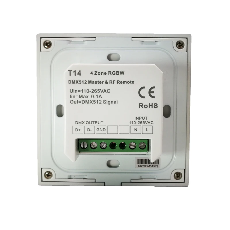 Новый светодиодный RGBW светодиодные ленты контроллер 2 4 GHz RF Беспроводной 12V 24V