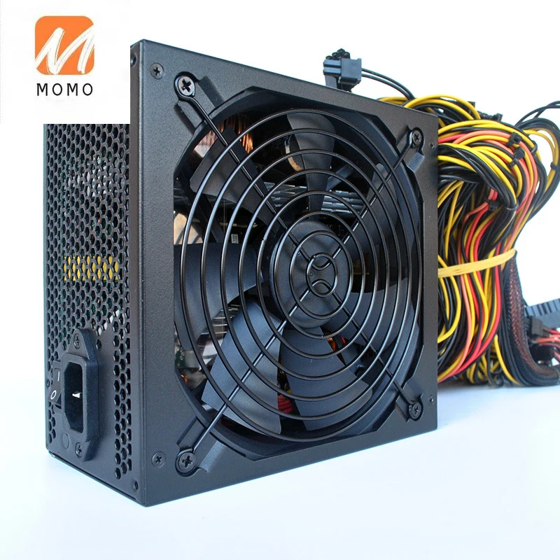 Серверная майнинговая машина для майнинга 2000 Вт поддержка 8 GPU 14 см большой