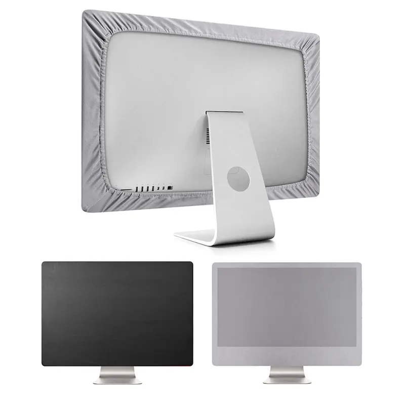 

Screen Dust Cover Flexible Dustproof Polyester Protective Cover for 27/21 Inch Computer Monitor Case Protector Waterproof