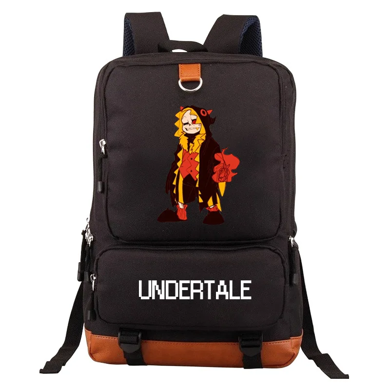 Undertale рюкзак Sans студенческий школьный рюкзак, сумка для книг подростков плечи пакет сумка компьютер дорожные сумки