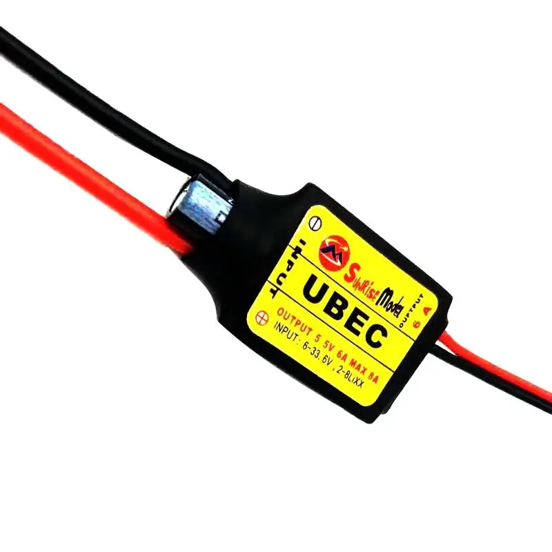 Стабилизатор напряжения UBEC 5 В/6A Max 8A BEC вход 2-8S LiPo 6-33 6 в Переключатель Регулятор