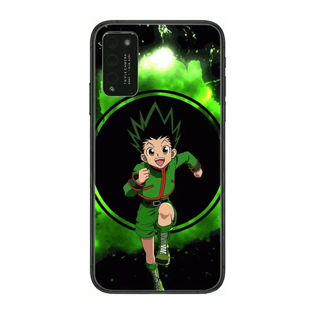 

Anime Hunter x Hunters Clear Phone Case For Huawei Honor 10 20 30 9 X Pro Lite V 5G RU Black Etui Coque Hoesjes Comic Fashion