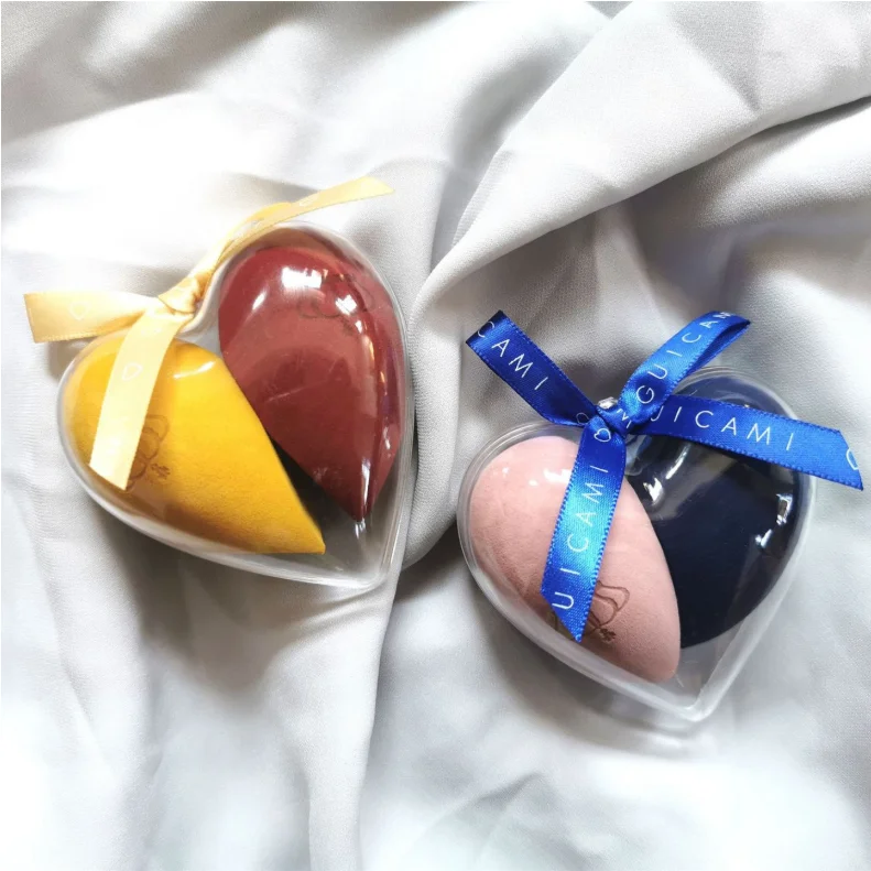

2pcs Cosmetic Puff Makeup Sponges Foundation Concealer Professional Make Up Sponge Puff Set до 1 $ maquiagem косметика