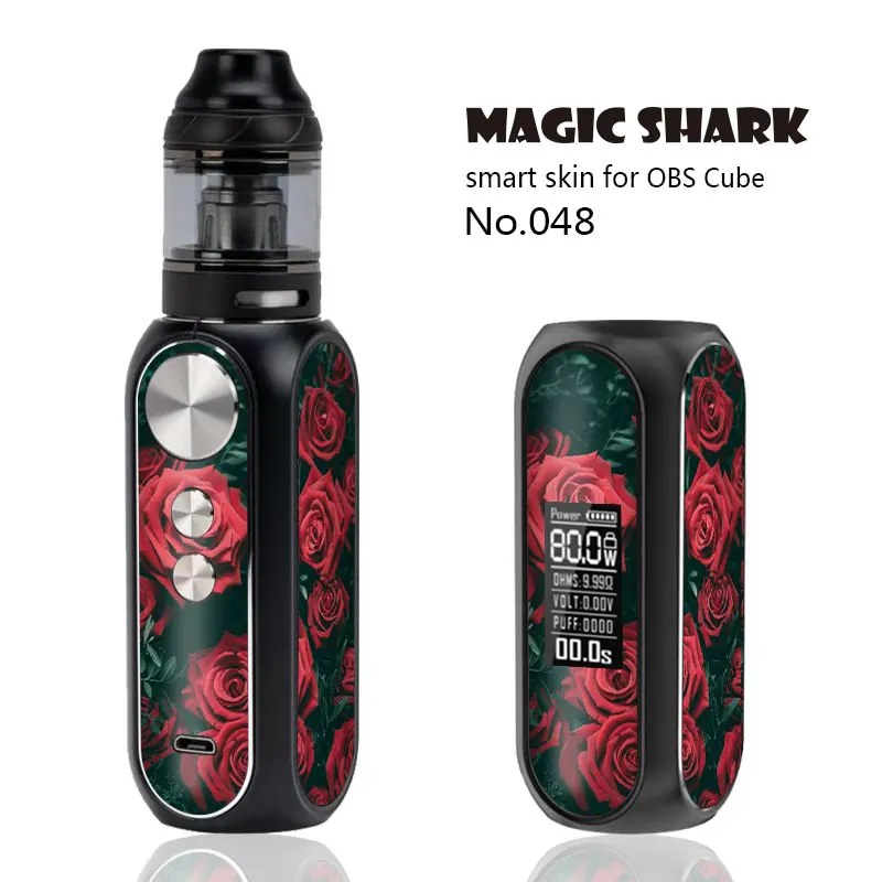 Чехол-наклейка Magic Shark Money Dollar с принтом черепа и граффити Защитная пленка для OBS Cube