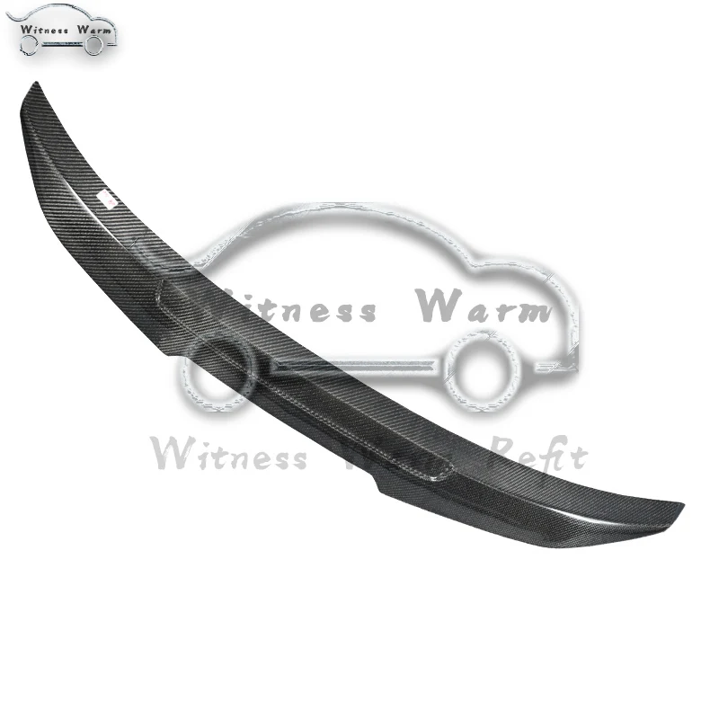 Высококачественный спойлер из настоящего углеродного волокна для багажника BMW F22