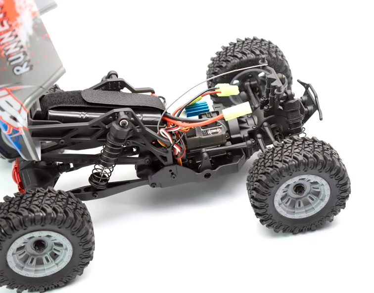 Радиоуправляемый автомобиль RGT 1:16 RTR грузовик с коротким ходом полноприводный