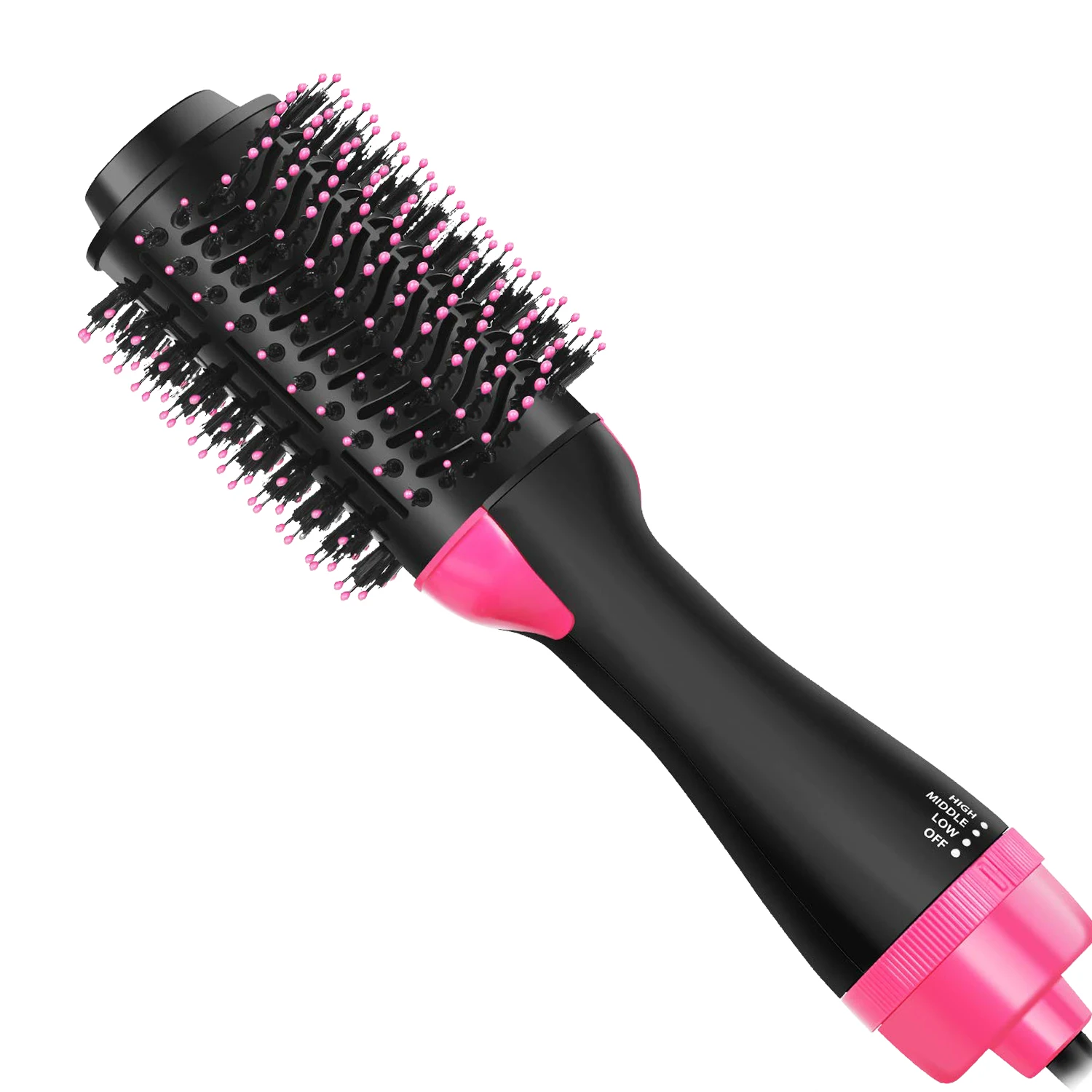 

Hair Dryer Brush 5 In 1 Electric Blow Dryer Comb Hair Curling Wand Detachable Brush Kit Ion Air Straightener Warp Hair Curler