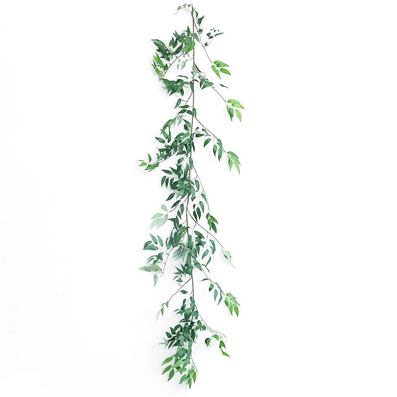 

Simulation rattan eucalyptus leaf rattan wedding home furnishing party shooting decoration green plant vine