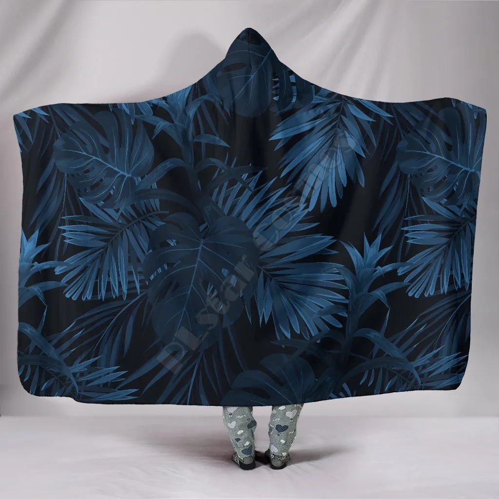 

Dark Leaver 3D Printed Wearable Blanket Adults For Kids Various Types Hooded Blanket Fleece blanket