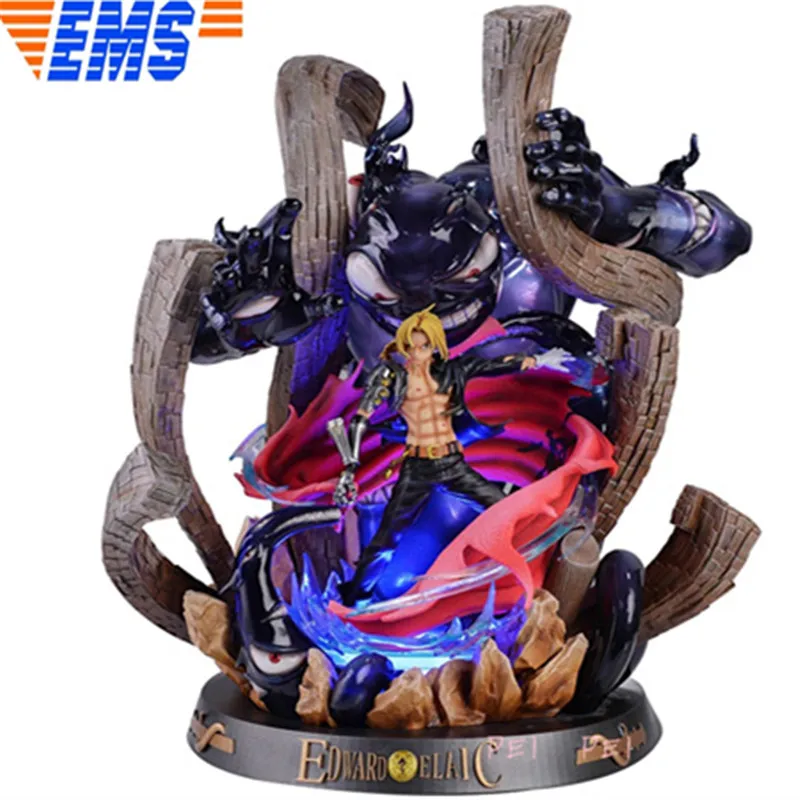 Аниме статуя цельнометаллический алхимик Эдвард Элрик Полный Портрет 1/6 бюст GK