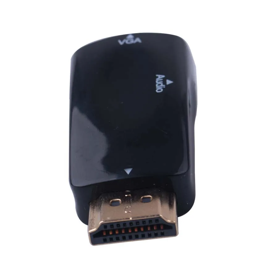 Elistooop преобразователь HDMI совместимый с аудиокабелем для ПК ноутбуков планшетов