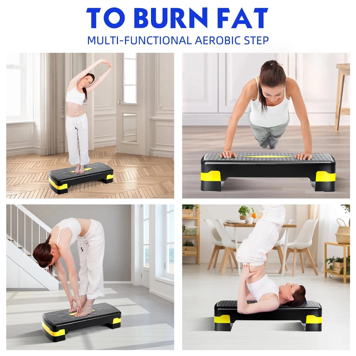 Напольное оборудование для фитнеса и аэробных шагов 27/31 дюйм 2/3 | Спорт