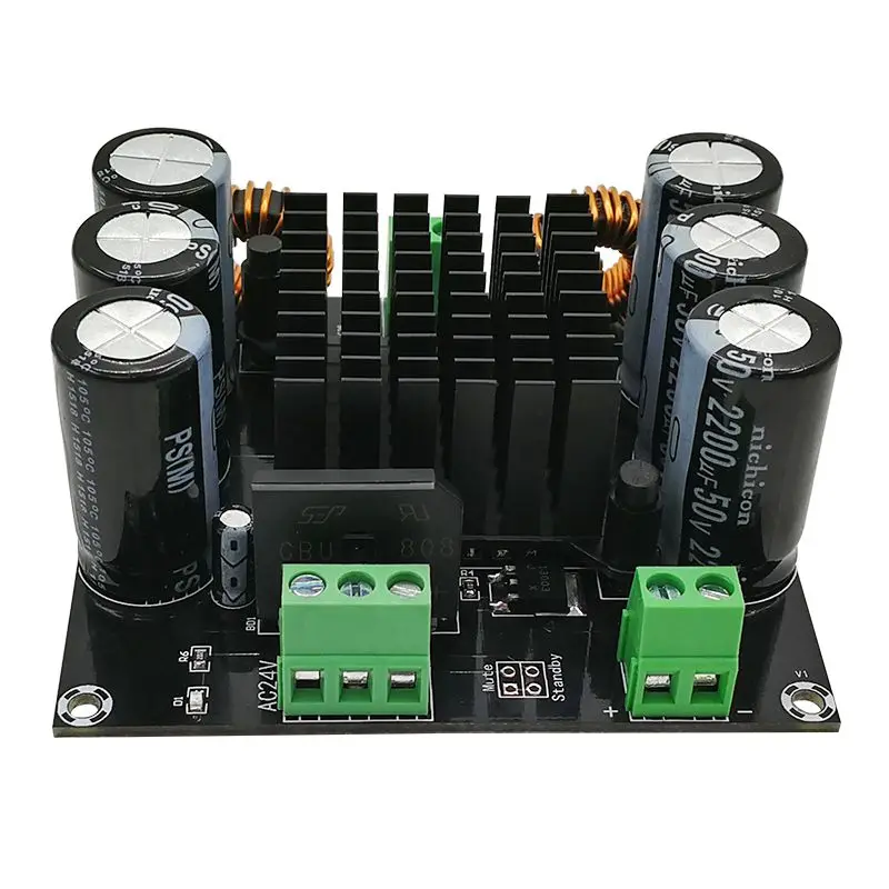 

XH-M253 TDA8954TH Core BTL Mode HIFI Class 420W High Power Mono Digital Amplifier Board D3-003