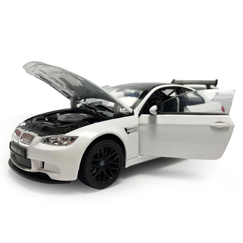 Модель спортивного автомобиля HOMMAT масштаб 1:24 M3 GTS игрушки из сплава модели