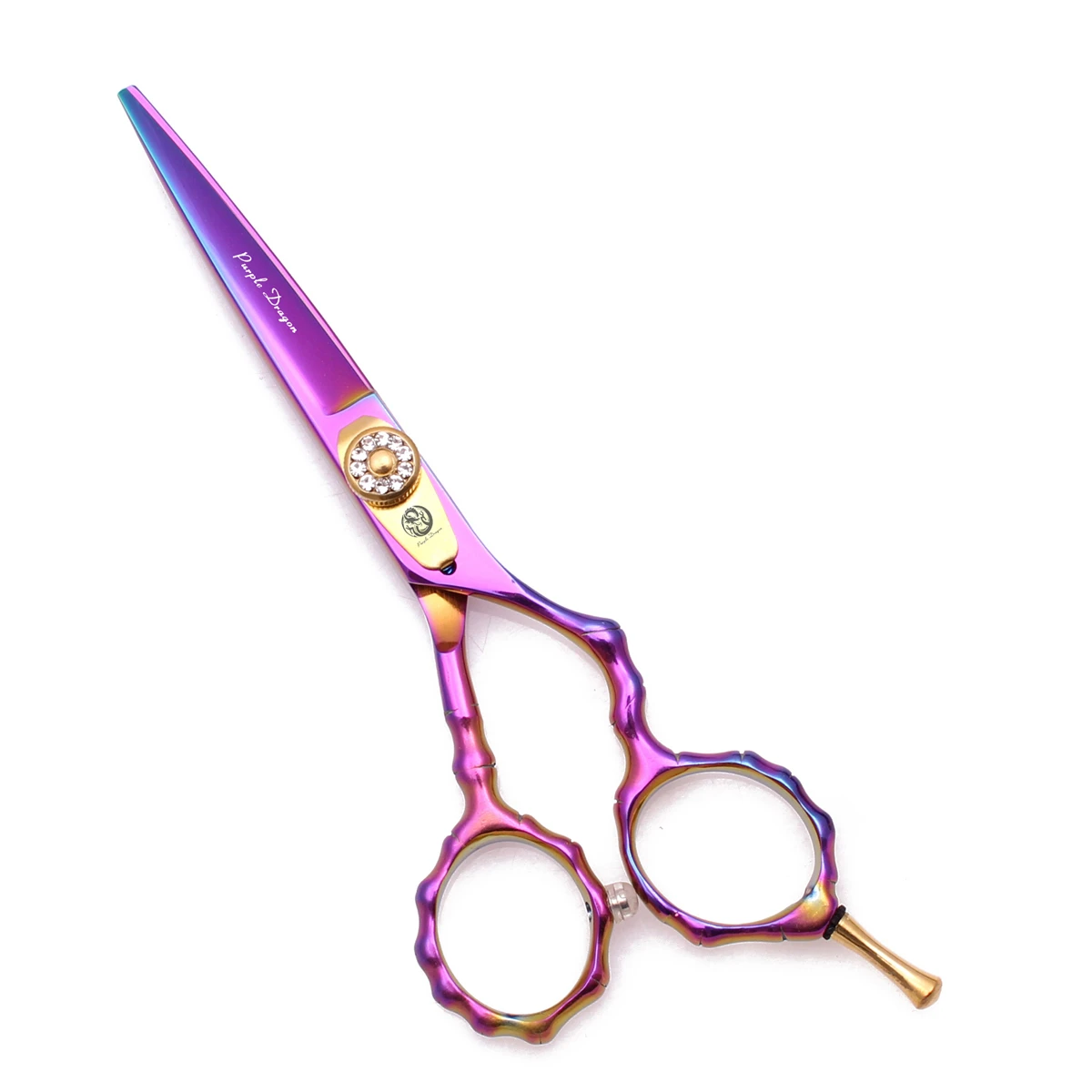 Ножницы для волос Профессиональный фиолетовый дракон 5 &quotJP 440C истончение