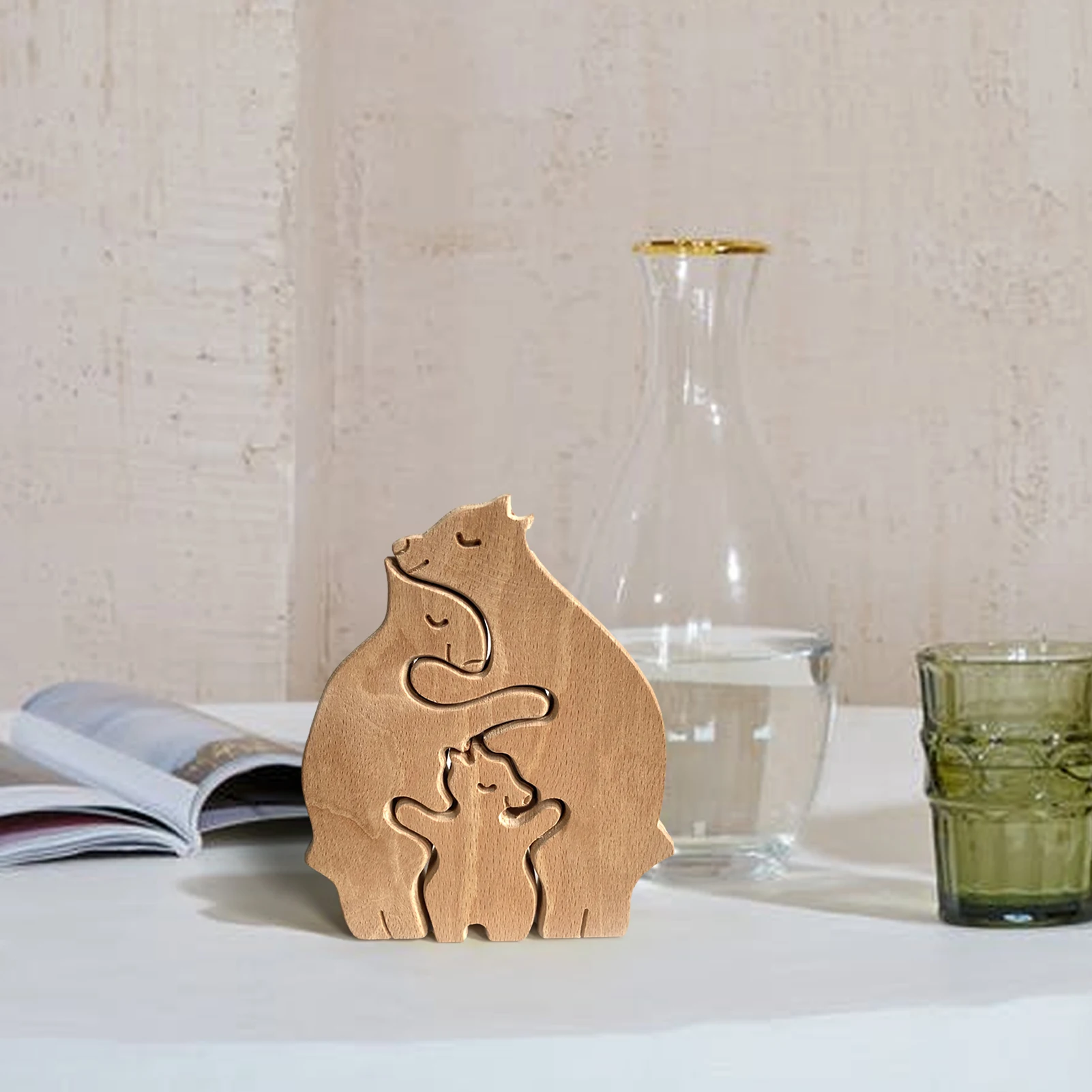 Животные влюбленные семья 3 медведей День святого Валентина подарки для