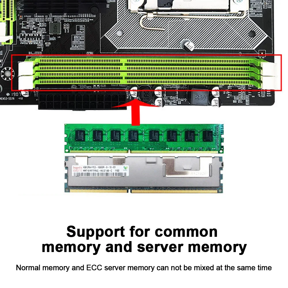 Новейшая Intel X58 Pro Socket X58 LGA 1366 материнская плата 32 Гб REG ECC Серверная память 1600 1333 1066 LGA1366 процессор Xeon RX