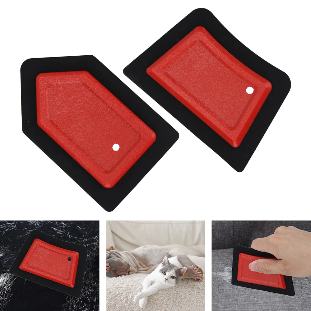 

Скребок для удаления шерсти с дивана в автомобиле, скребок для удаления шерсти домашних животных, силиконовая щетка, товары для домашних жи...