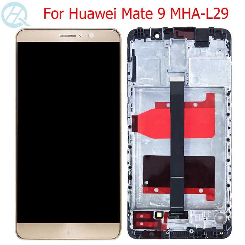 Оригинальный Mate 9 LCD для Huawei дисплей с рамкой сенсорный экран 5 &quotMate9 MHA L09 L29 ЖК