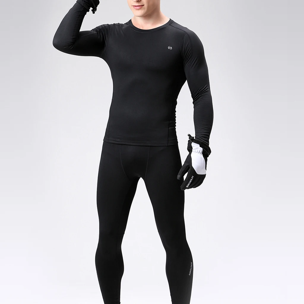Термобелье с длинным рукавом комплект нижнего белья для зимних видов спорта и