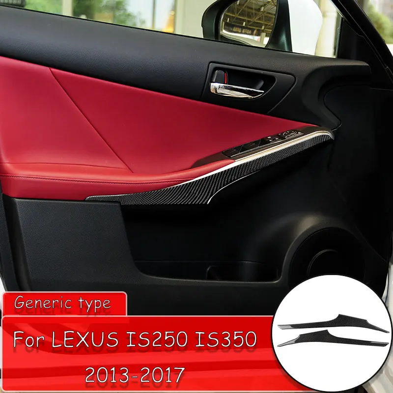 2 шт. автомобильный Стайлинг наклейка из углеродного волокна для LEXUS IS250 IS350 2013 2018