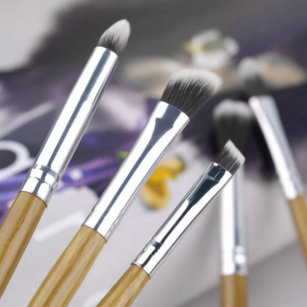 11 шт. Набор держателей для кистей макияжа с деревянной ручкой | Красота и здоровье