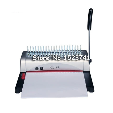 Машина для обвязки бумаги A4 перфоратор с 21 отверстием 12 листов 450 инструменты