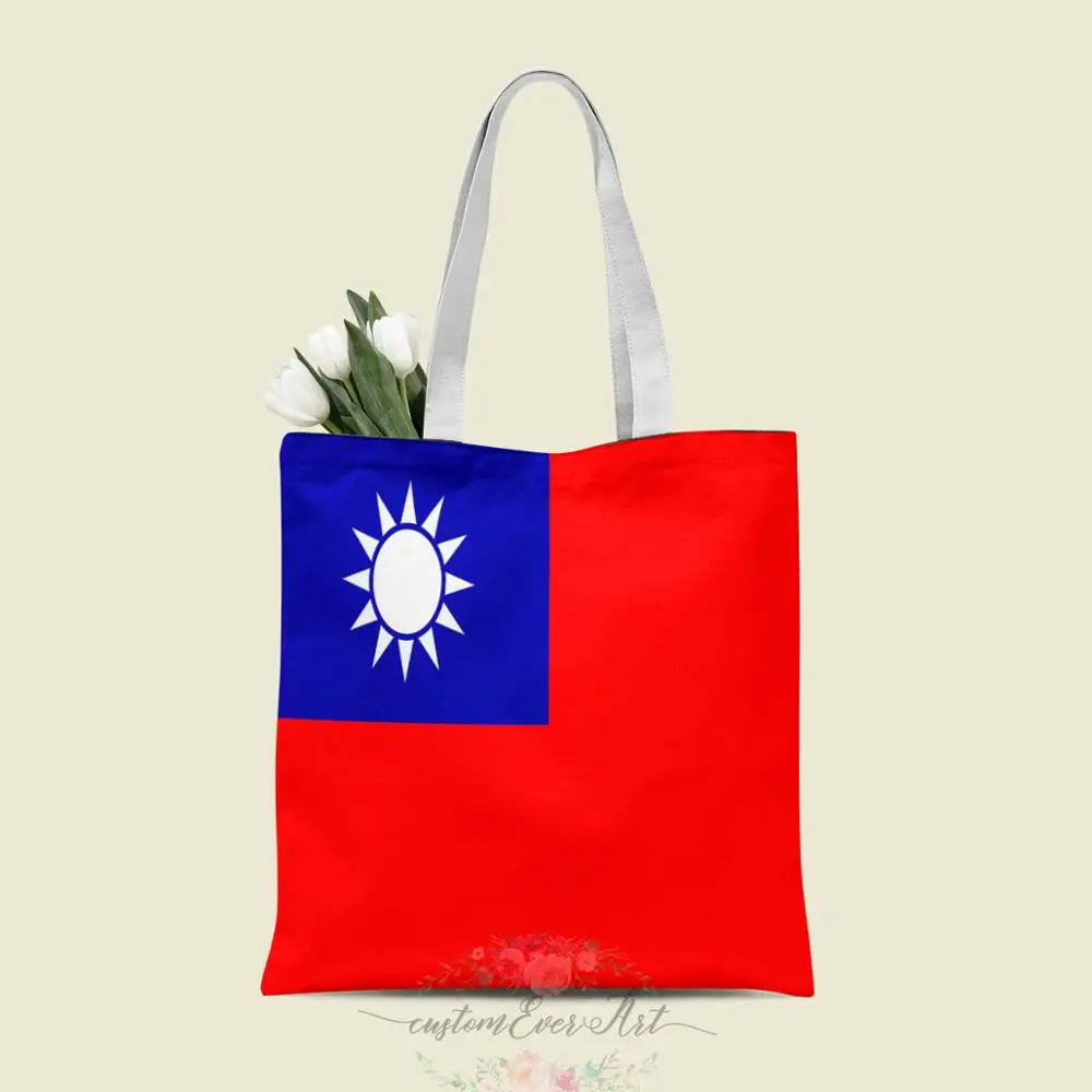 Тайваньская Сумка-тоут на заказ холщовые сумки-шопперы для женщин учителя Сумки