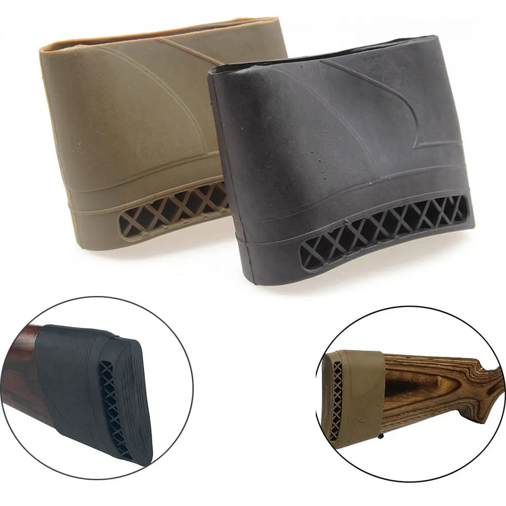 1 шт. Охота винтовка резиновый затыльник Slip On приклад дробовика Стрельба