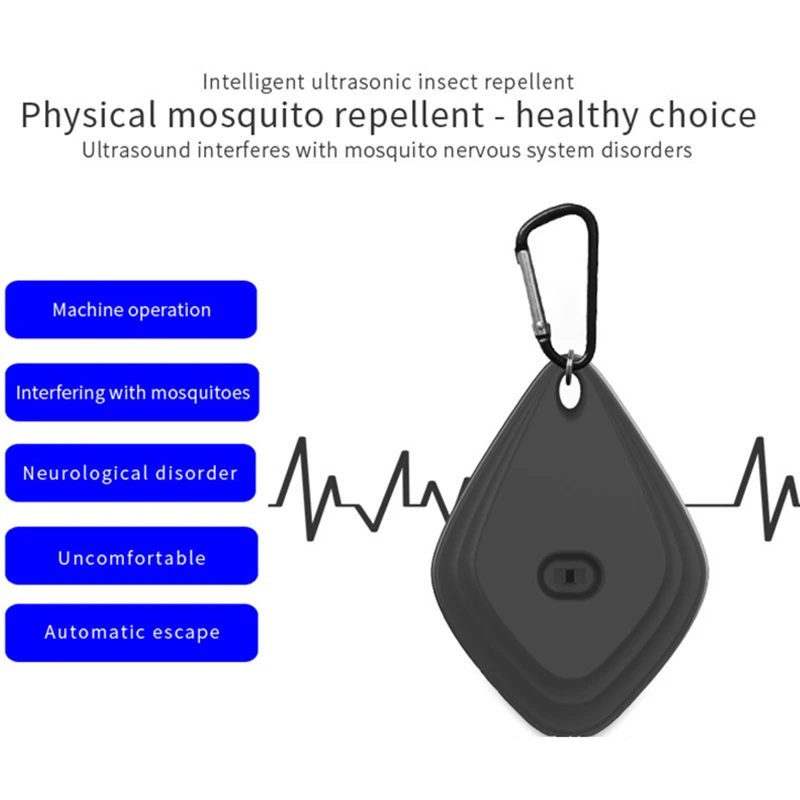 USB Отпугиватель комаров ультразвуковой электронный Таракан Паук убийца