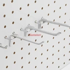 5 шт., перфорированные настенные крючки для хранения вещей, 10 см перфорированная панель перфопанель для гаража перфопанель