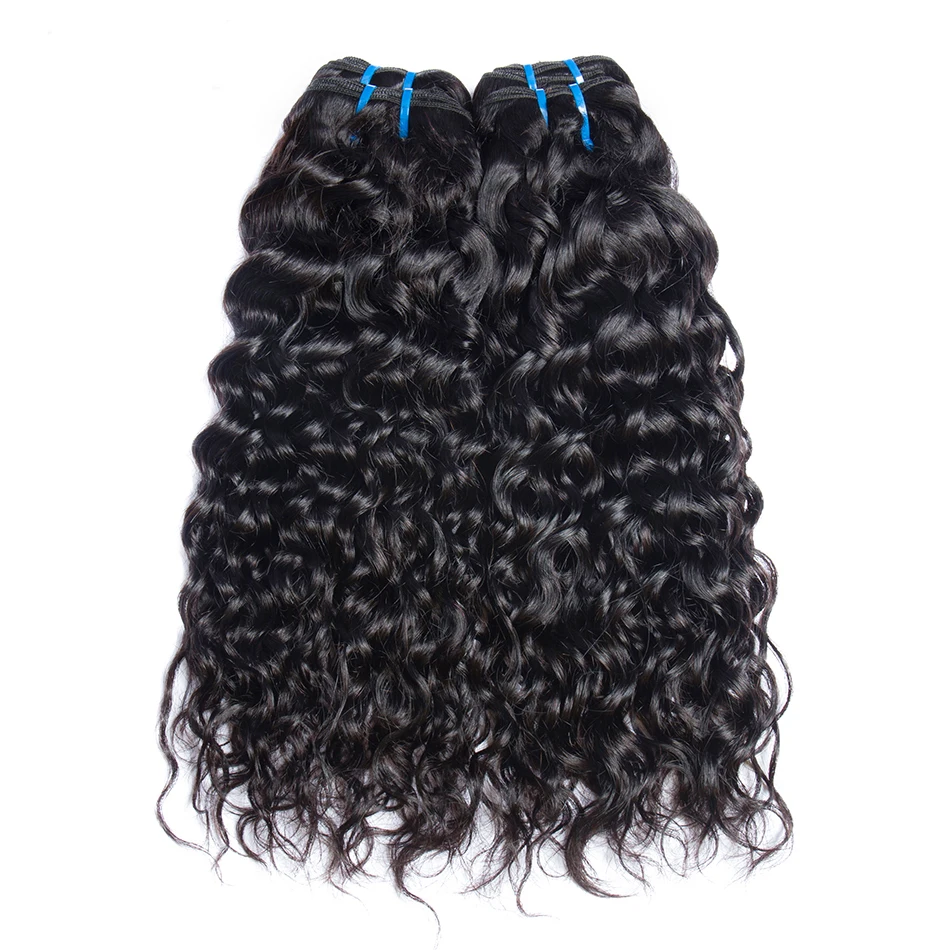 IWISH волнистые человеческие волосы пряди бразильские 100% Remy плетение 1/3/4 шт 10-30