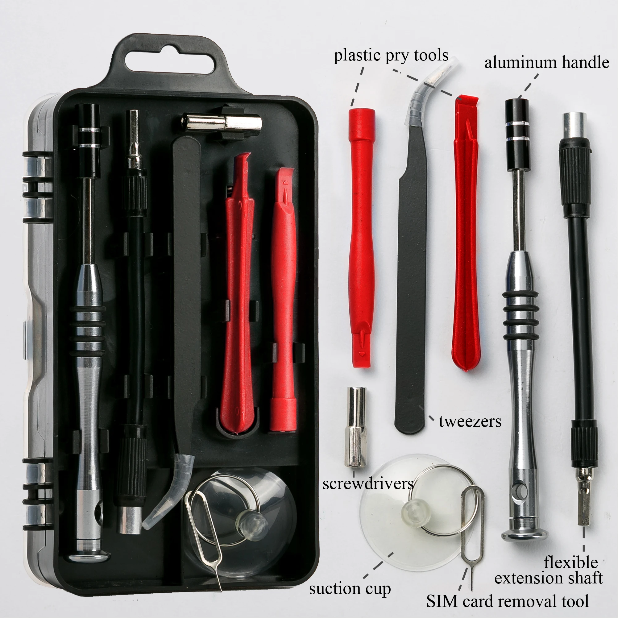 Прецизионная отвертка 115 в 1 мультикомпьютер мобильный телефон Ремонтное