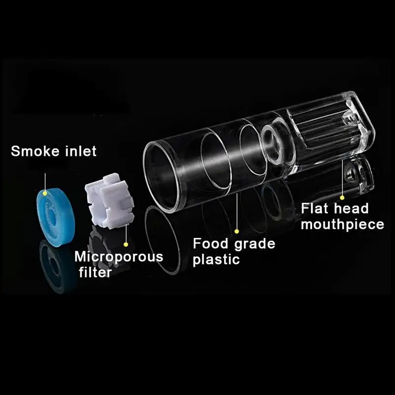 100 шт./лот одноразовый держатель для сигарет мундштук заброшенный наконечник