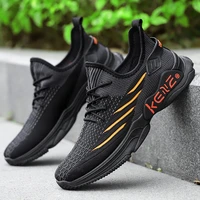 spring new men casual shoes lace up men shoes lightweight comfortable breathable walking sneakers tenis breathable mesh shoes
