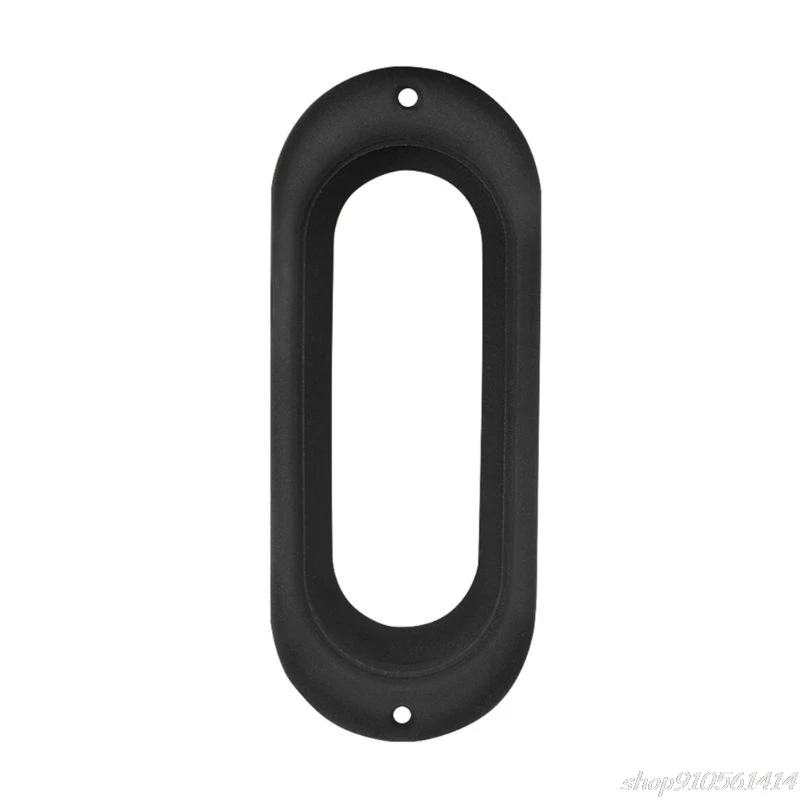 Силиконовый чехол с двумя отверстиями ожерельем шнурком украшение для xiaomi Mi Band 4/3