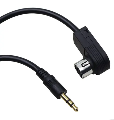 3,5 мм аудиоразъем AUX кабель адаптер для Alpine CDA-9833 CDA-9833R CDA-9835