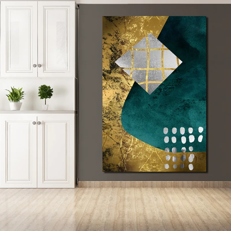 Современный абстрактный постер холст Художественная печать Картина на холсте
