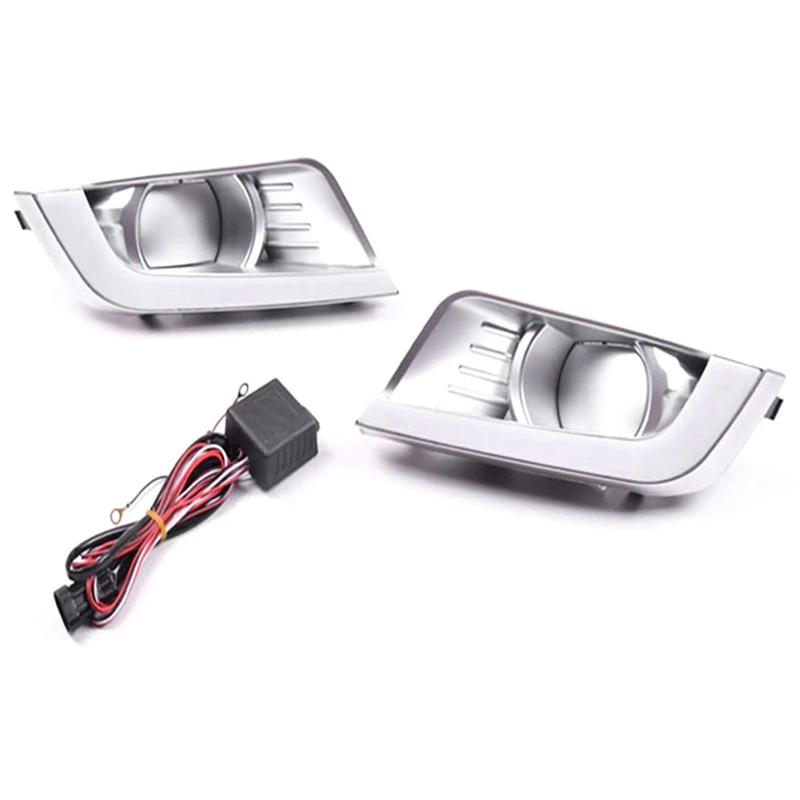 Светодиодный дневный светильник DRL дневные ходовые огни s Передний