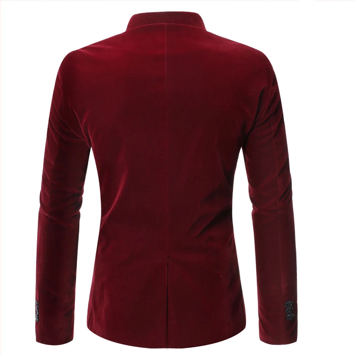 Mens Slim Fit Double-breasted Stand Collar Blazer Suit Jacket Male Fashion Blazers Coat Business Wedding Plus Size M To 3xl | Мужская